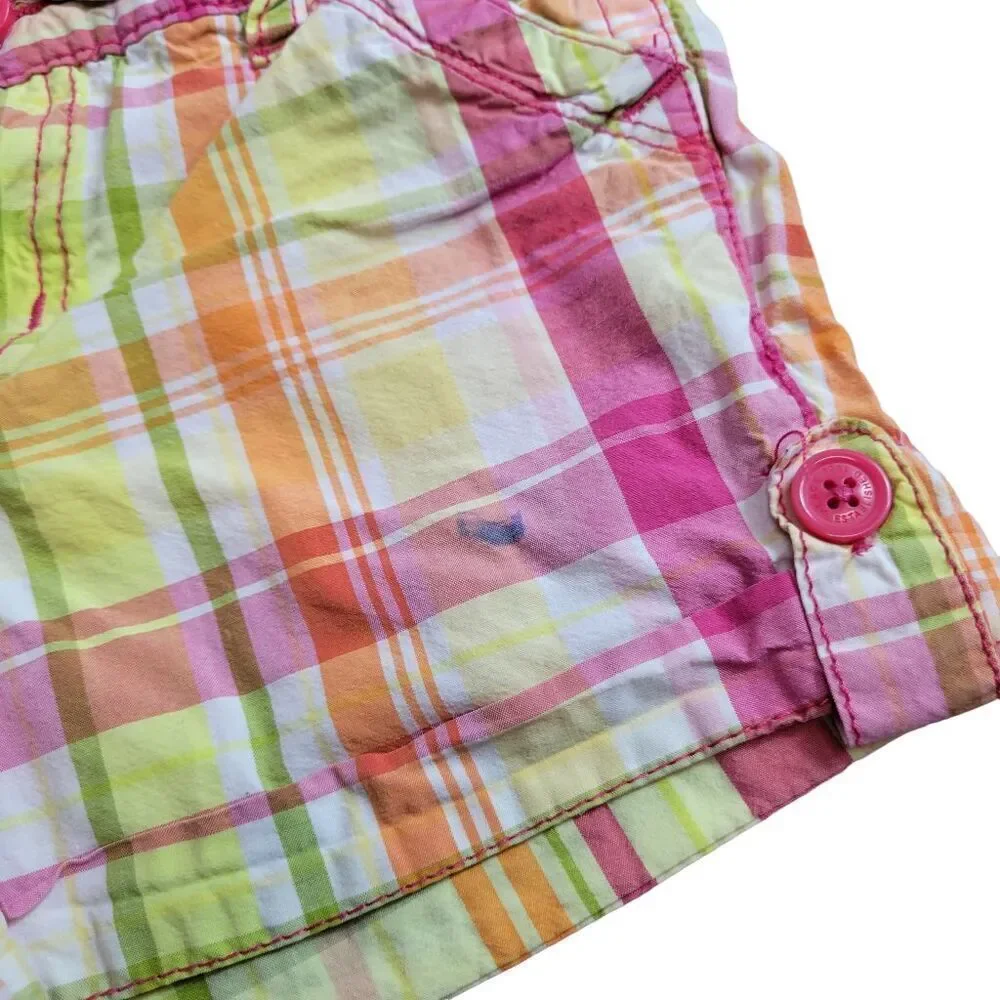 Children's Place plaid shorts 6